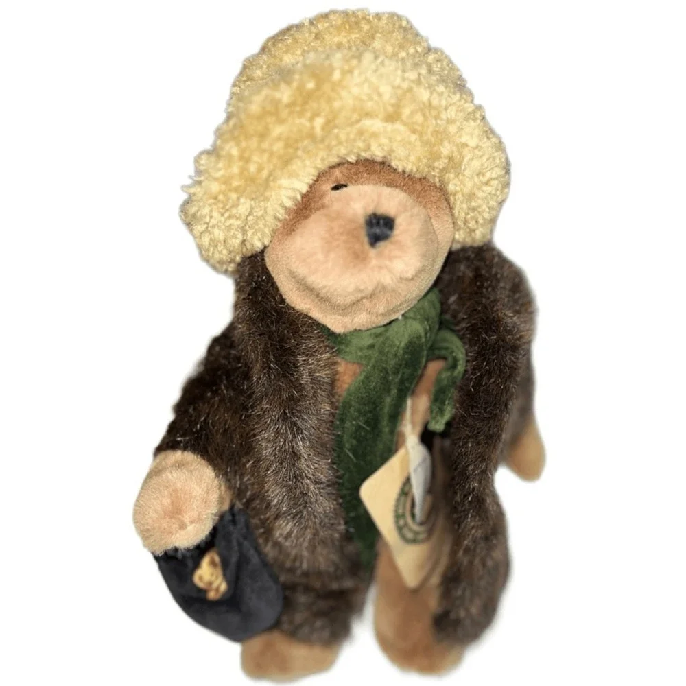 Boyds Bears Aunt Bessie Skidoo Artisan Series Jointed Plush Bear Original Tags